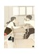 Metal Plate Poster Brown/Grey 15x20cm