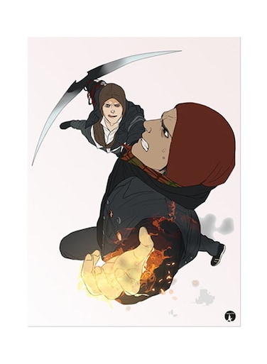 Video Game Infamous Second Son Metal Plate Poster Multicolour 15 x 20cm