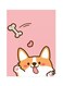 Dog Metal Plate Poster Multicolour 15x20cm