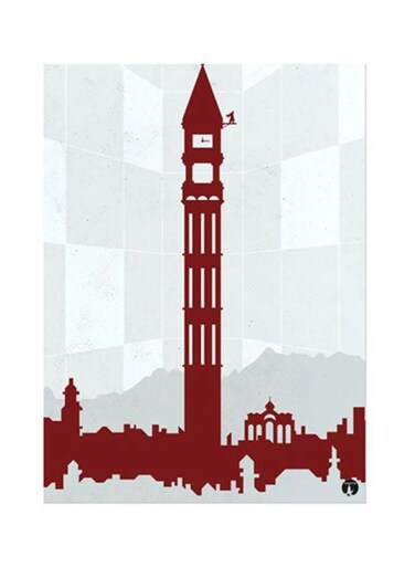 Video Game Assassin's Creed Metal Plate Poster Red/White 15x20cm