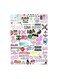 Random Things Metal Plate Poster Multicolour 15x20cm