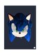 Video Game Sonic Metal Plate Poster Multicolour 15 x 20cm