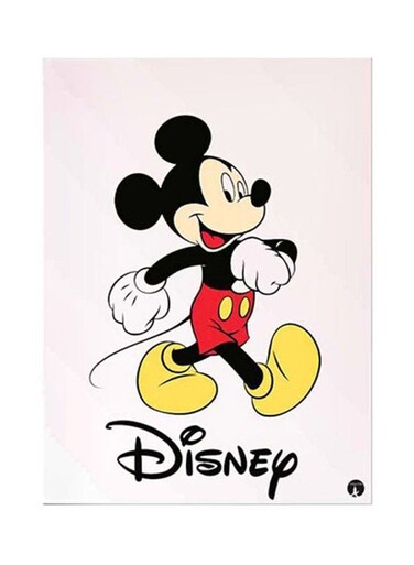 Disney Metal Plate Poster Multicolour 15x20cm