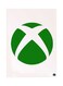 Xbox Logo Metal Plate Poster White/Green 15x20centimeter