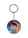 Adnan And Lina Anime Printed Keychain