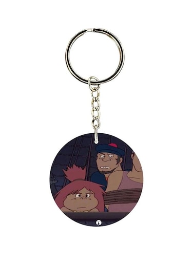 Adnan And Lina Printed Keychain