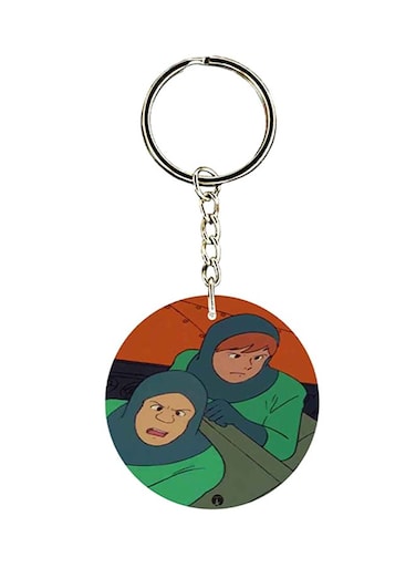 Adnan And Lina Anime Key Chain