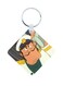 Adnan And Lina Wooden Keychain