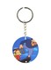 Adnan And Lina Anime Printed Keychain