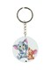 Double Sided Tom And Jerry Printed Keychain