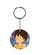 Adnan And Lina Anime Printed Key Chain