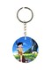 Adnan And Lina Anime Printed Keychain