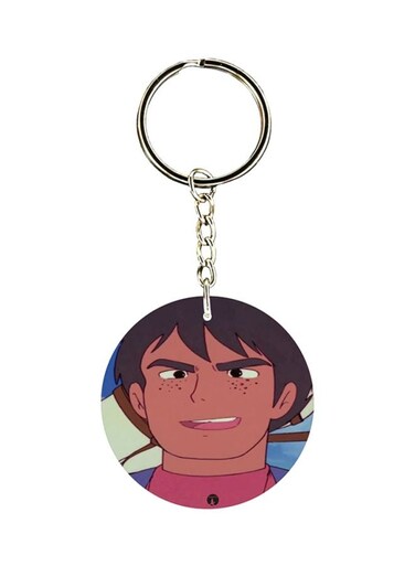 Adnan And Lina Anime Keychain