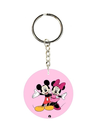 Minnie And Mickey Mouse Theme Key Chain