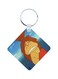 Adnan And Lina Wooden Keychain