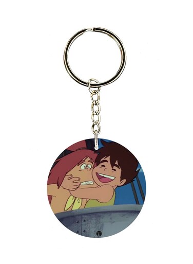 Adnan And Lina Anime Key Chain
