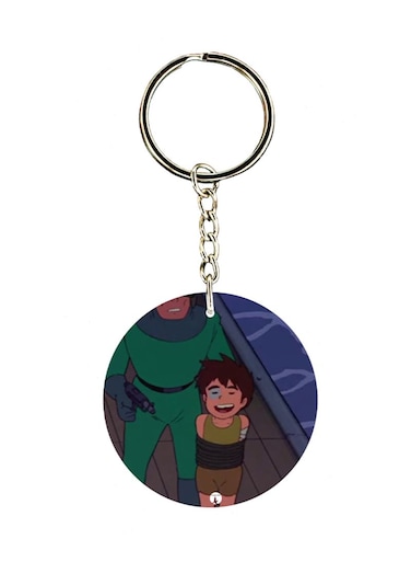 Adnan And Lina Anime Key Chain