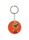 Pikachu And Goku Printed Keychain