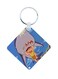 The Adnan And Lina Wooden Keychain