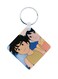 Adnan And Lina Wooden Keychain