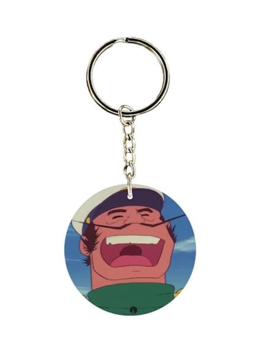 Adnan And Lina Anime Printed Keychain