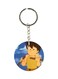 Adnan And Lina Anime Printed Keychain