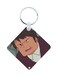 Adnan And Lina Wooden Keychain