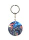 Adnan And Lina Anime Printed Keychain