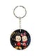 Mickey And Minnie Mouse Cartoon Printed Keychain