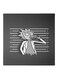 Rick And Morty Painted Canvas Wall Painting Black/White/Grey 50x50cm