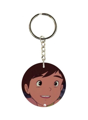 Adnan And Lina Printed Keychain