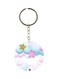 Printed Plastic Keychain