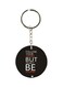 English Phrases Printed Plastic Keychain