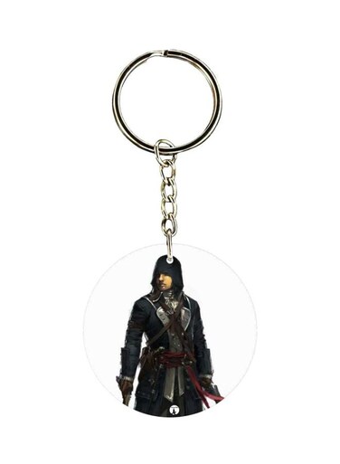 Assassins Creed Printed Plastic Keychain