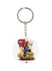 Super Mario Game Plastic Keychain