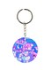 Printed Plastic Keychain