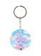 Printed Plastic Keychain