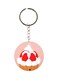 Ice Cream Printed Plastic Keychain