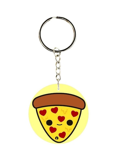 Printed Plastic Keychain