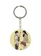 Printed Plastic Keychain
