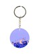 Printed Plastic Keychain