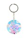 Printed Plastic Keychain