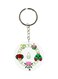 Anime Digimon Printed Plastic Keychain