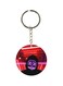 Printed Plastic Keychain