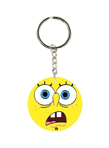 Printed Plastic Keychain