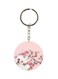 Printed Plastic Keychain