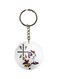 Anime Digimon Printed Plastic Key Chain