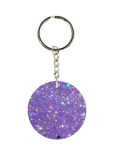 Printed Plastic Keychain