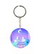 Printed Plastic Keychain