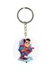 Superman Printed Plastic Keychain